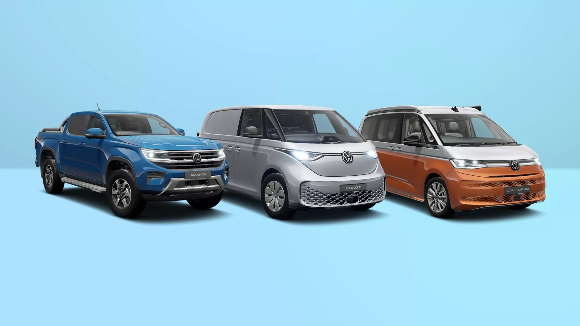 Amarok, ID. Buzz Cargo and Multivan
