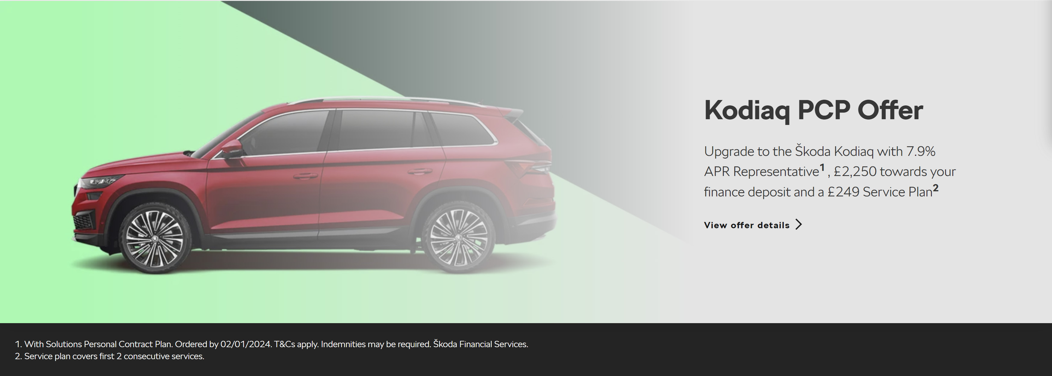 KODIAQ PCP Offer