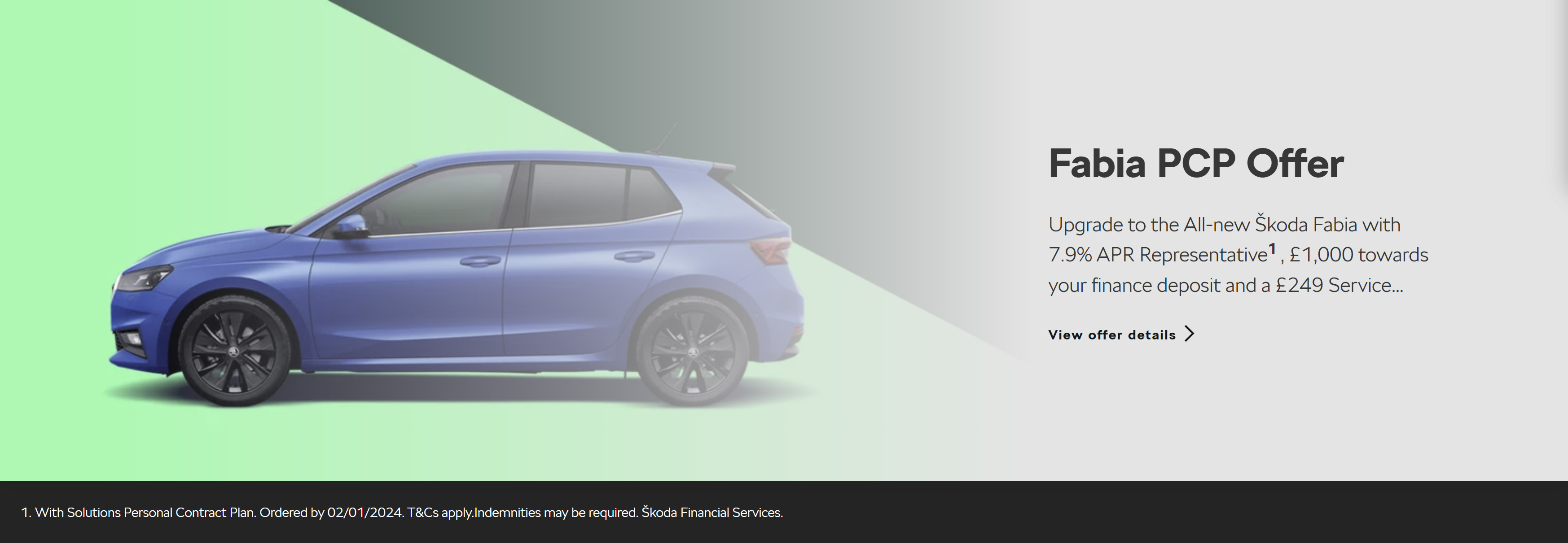 FABIA PCP Offer