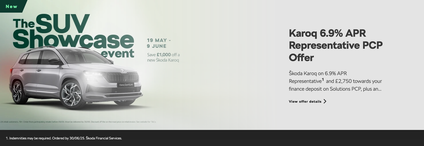 Karoq 6.9% APR