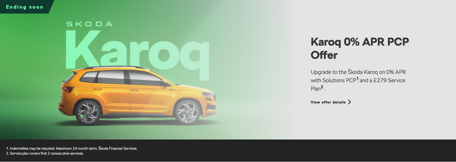 Karoq 0% APR