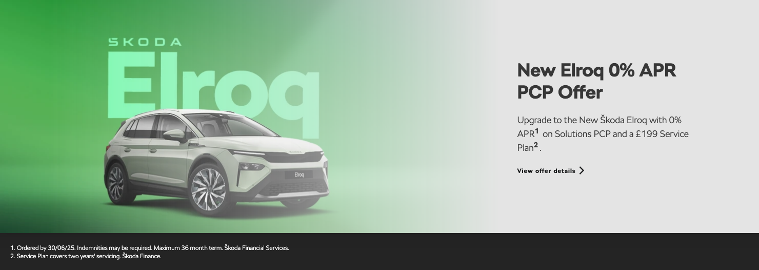 New Elroq 0% APR PCP Offer
