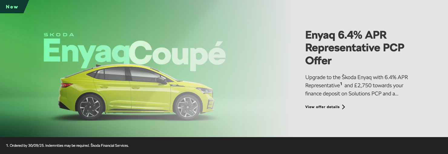 Enyaq Coupé 6.4% APR