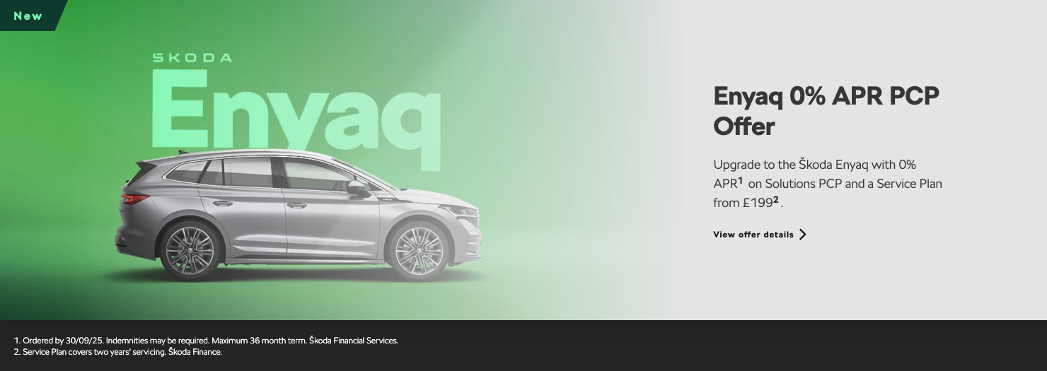 Enyaq 0% APR