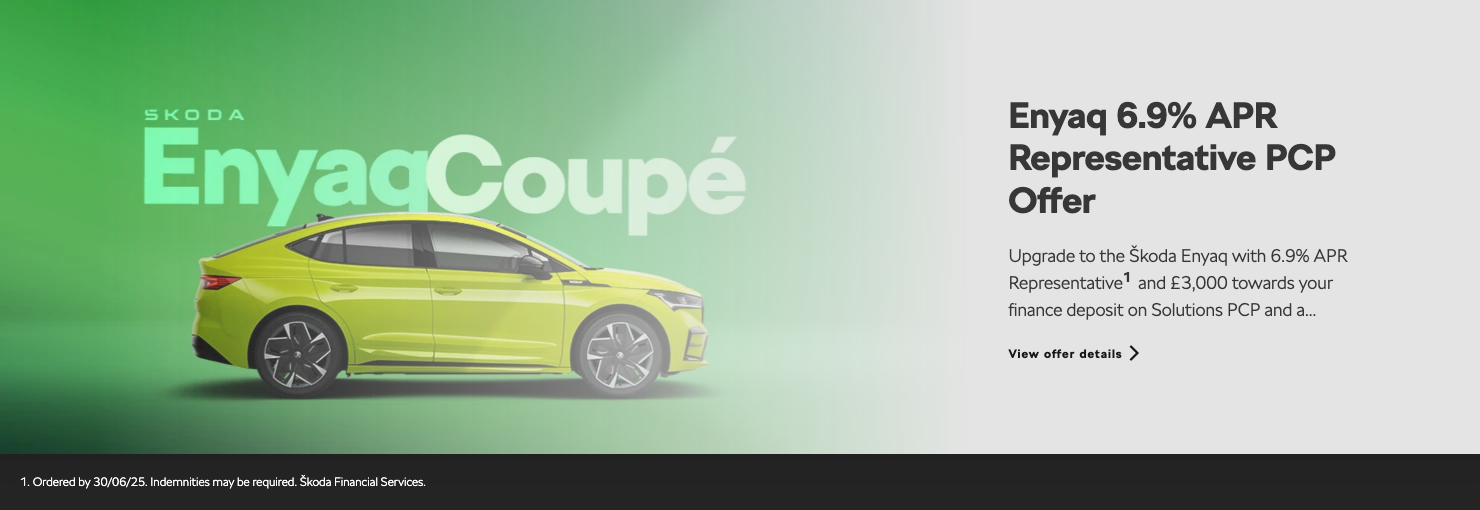 Enyaq Coupé 6.9% APR