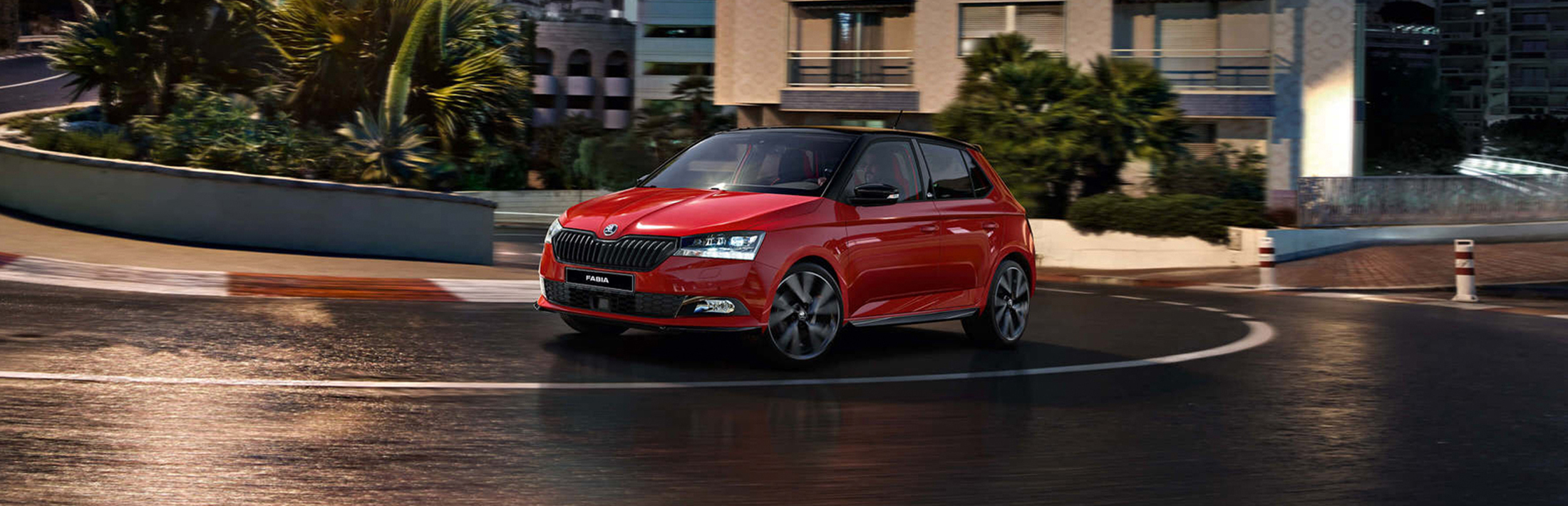 Red Fabia