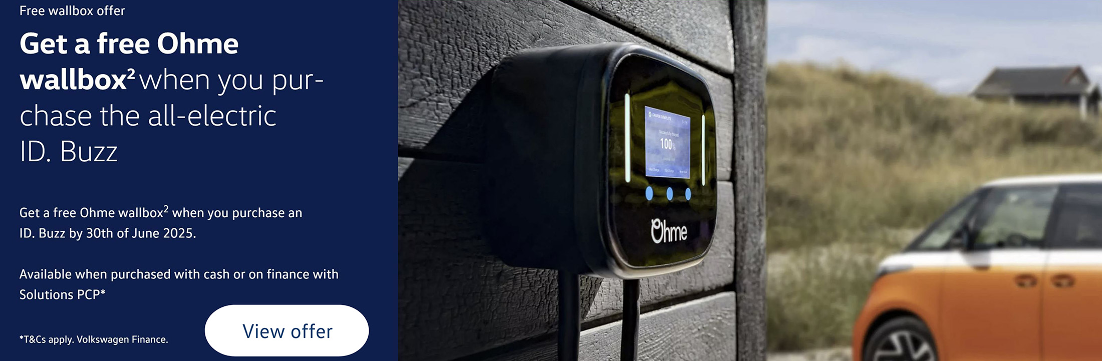 Free Ohme wallbox Offer