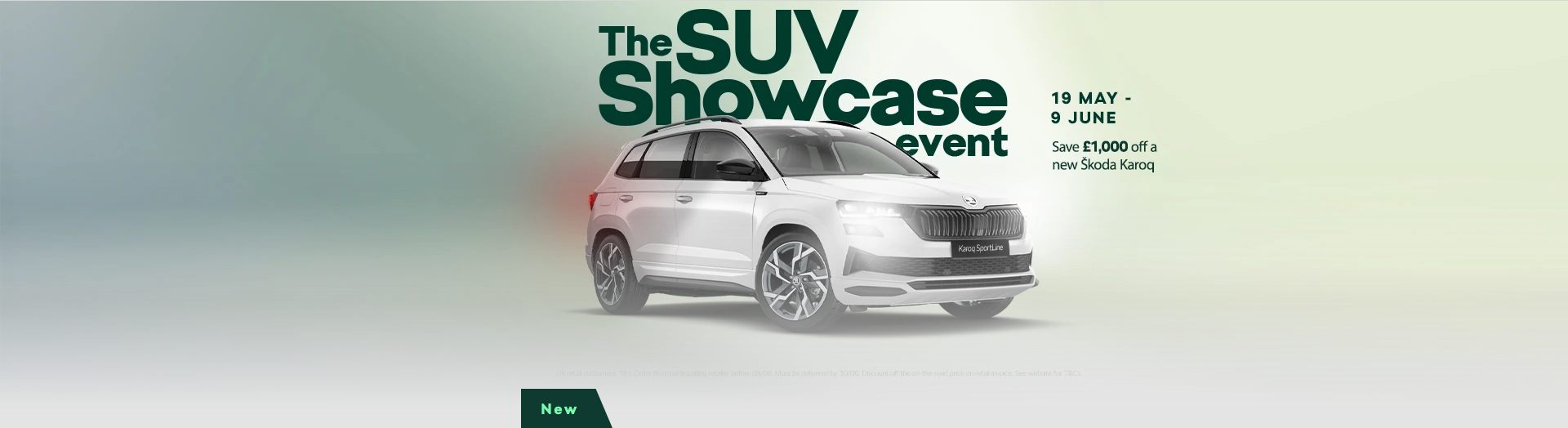 Karoq - SUV Event Banner