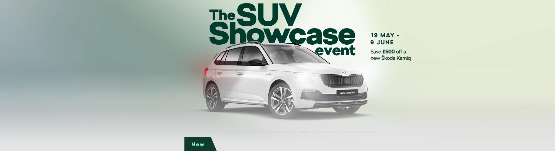 Kamiq SUV Event banner