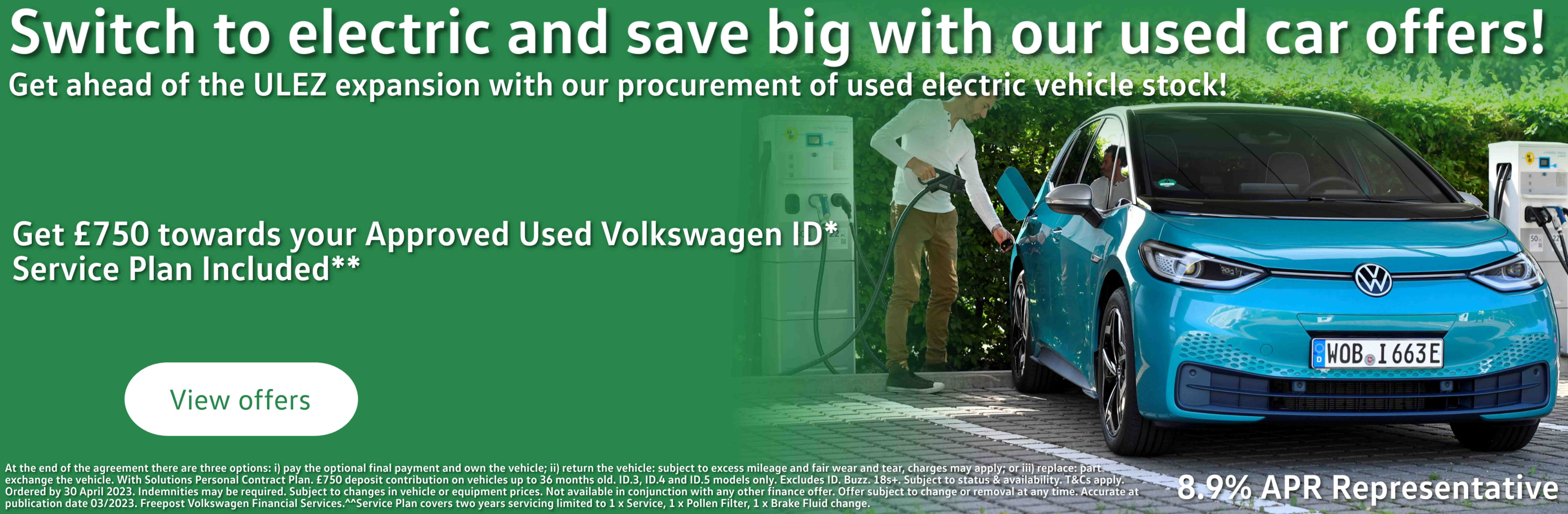 Volkswagen ID Finance offers