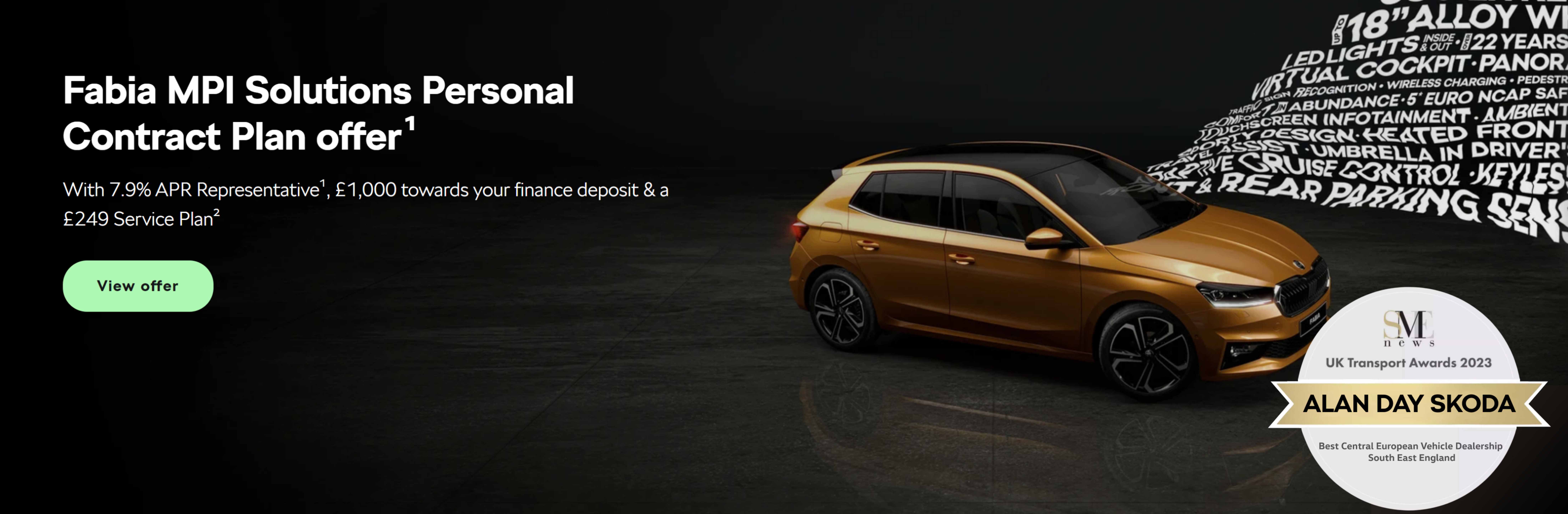 Skoda Fabia Offer