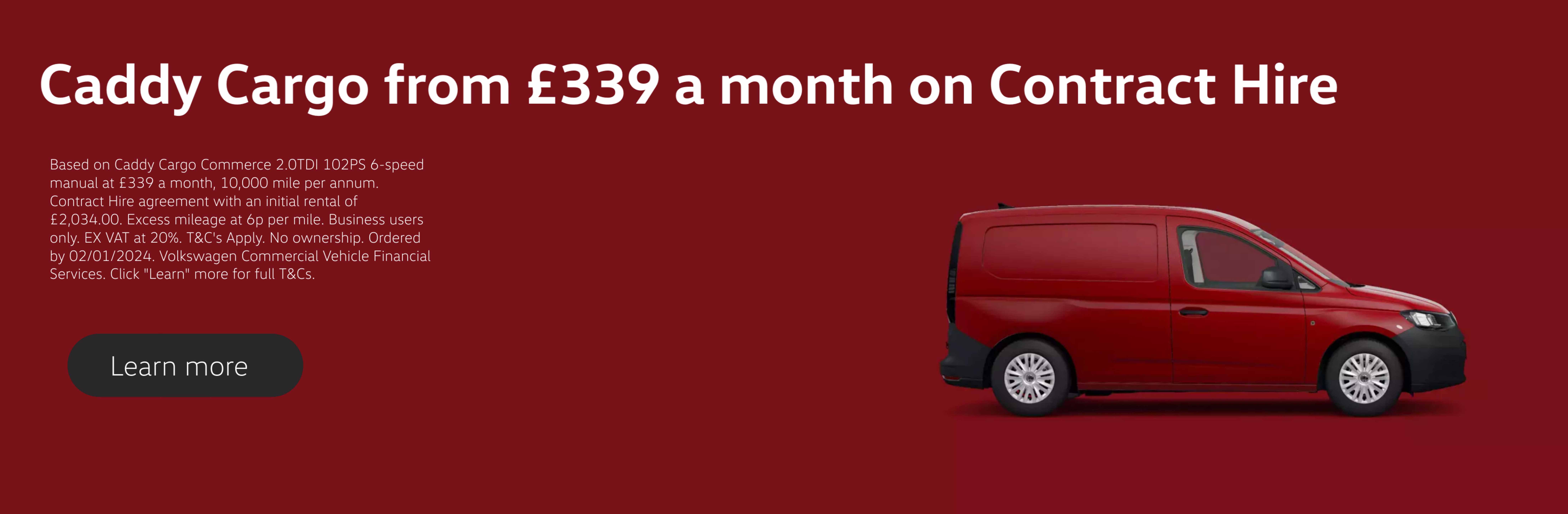 Caddy Cargo Offers